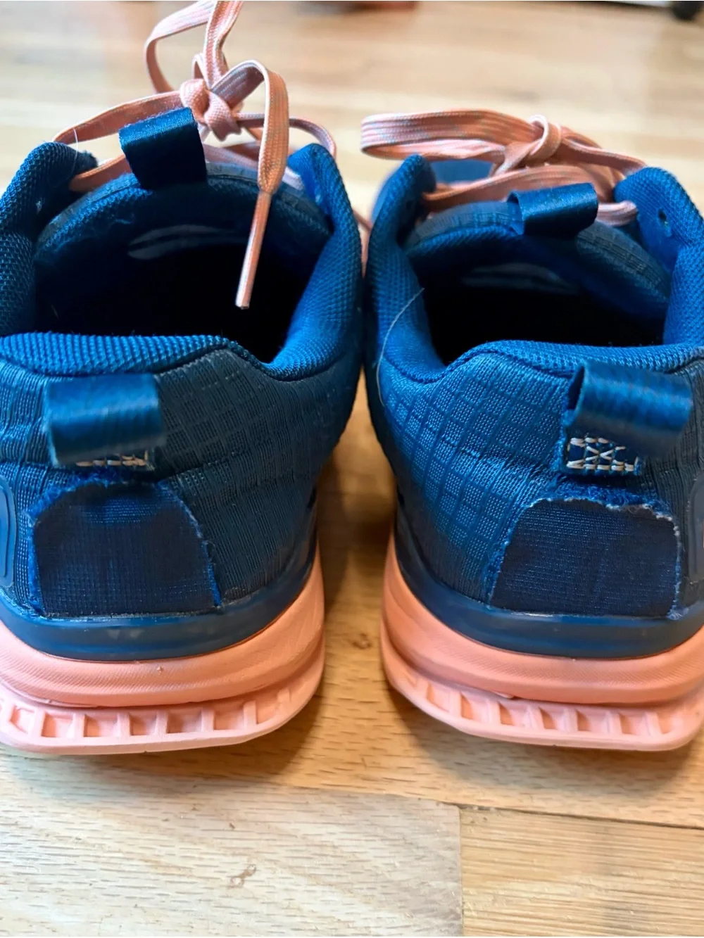 Altra Navy Athletic Shoes with Coral Accents